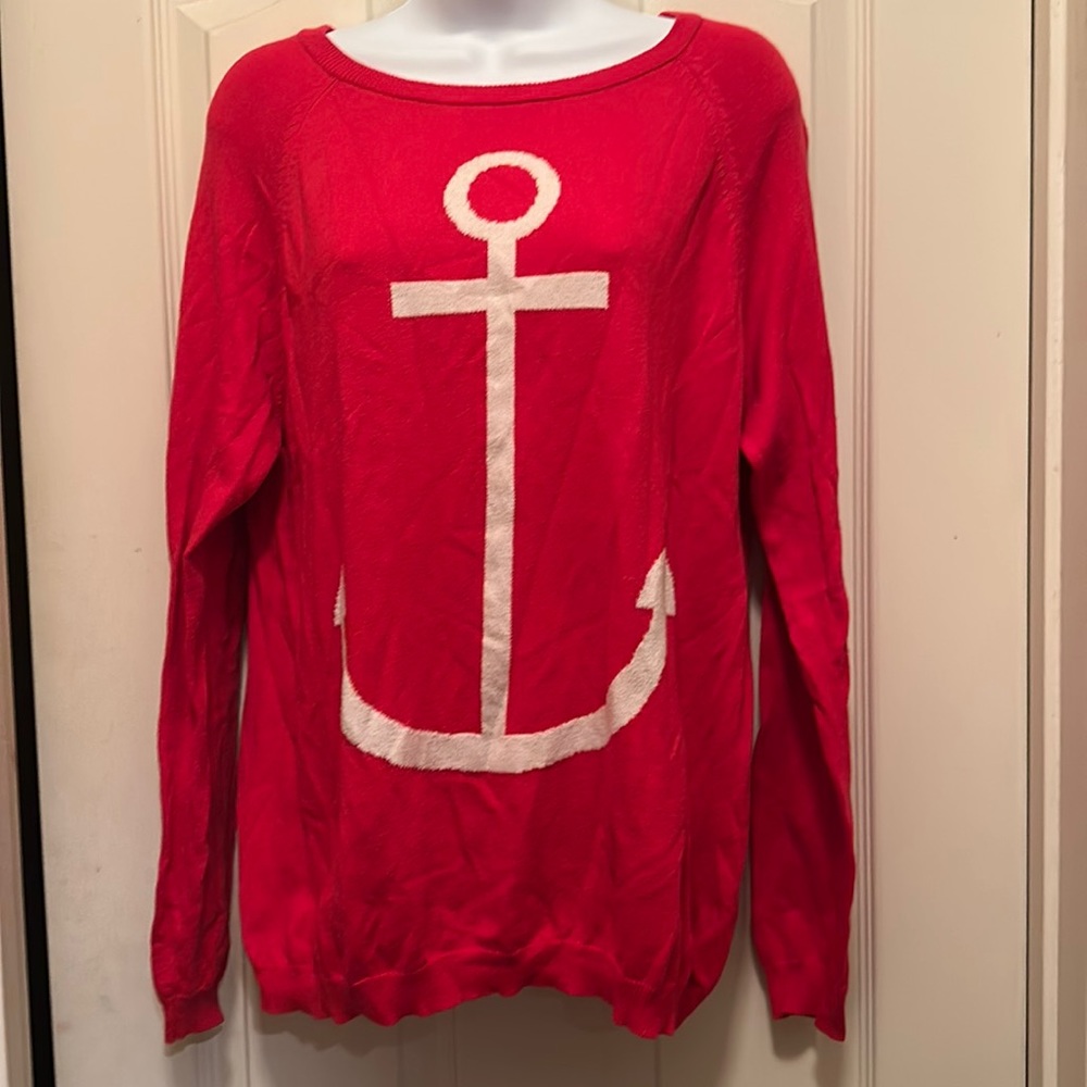 Anchor nautical sweater